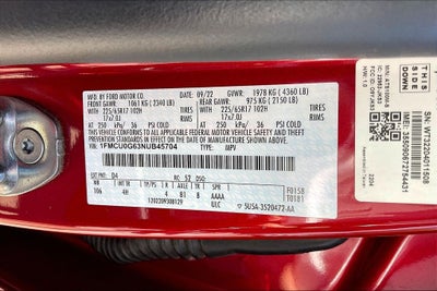 2022 Ford Escape SE