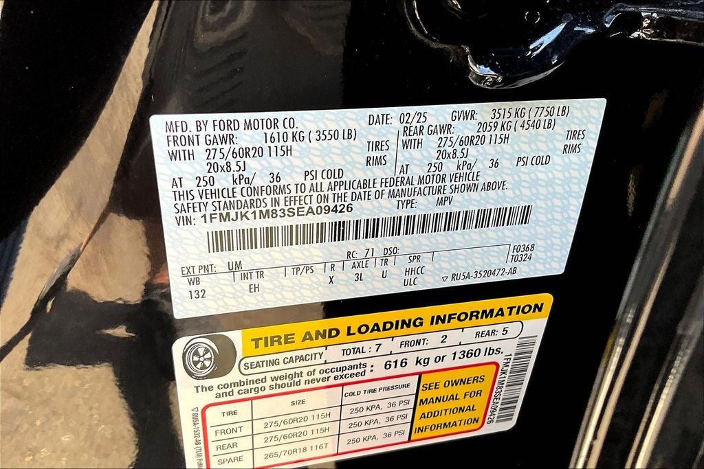 2025 Ford Expedition Max Platinum