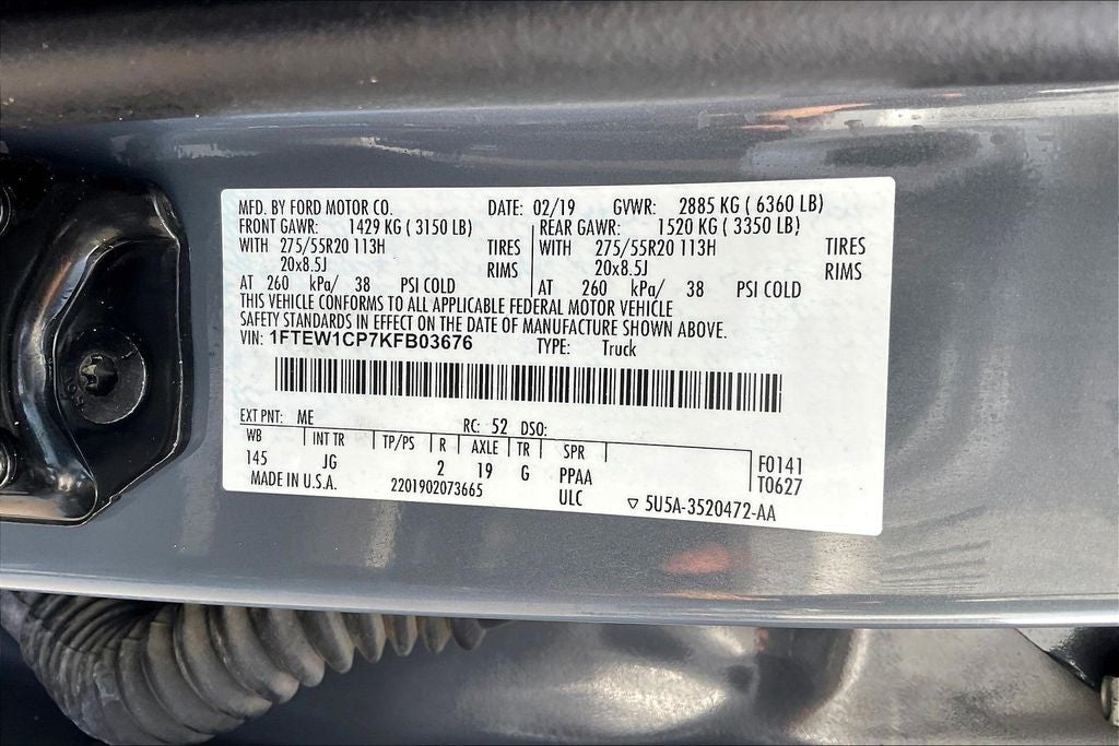 2019 Ford F-150 XL