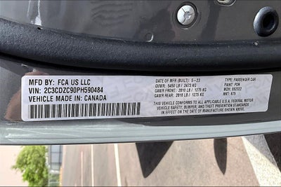 2023 Dodge Challenger SRT Hellcat Jailbreak
