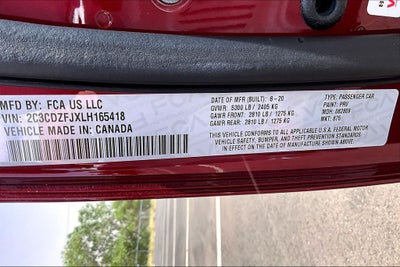 2020 Dodge Challenger R/T Scat Pack