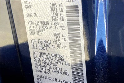 2025 Nissan Rogue SV