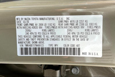 2026 Mazda Mazda CX-50 2.5 Turbo Premium Plus