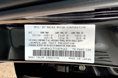 2026 Mazda Mazda3 2.5 S Preferred