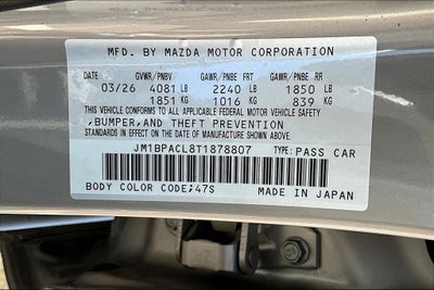 2026 Mazda Mazda3 2.5 S Preferred