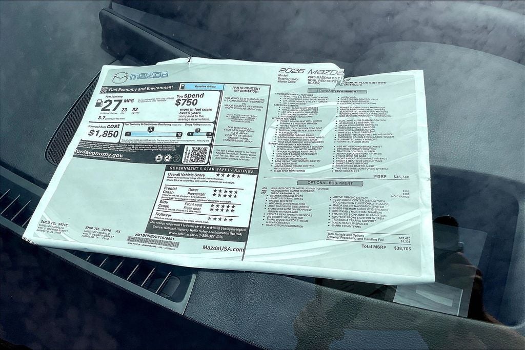 2026 Mazda Mazda3 2.5 Turbo Premium Plus