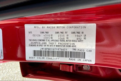 2026 Mazda Mazda3 2.5 Turbo Premium Plus