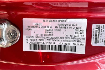 2023 Mazda Mazda MX-5 Miata Grand Touring