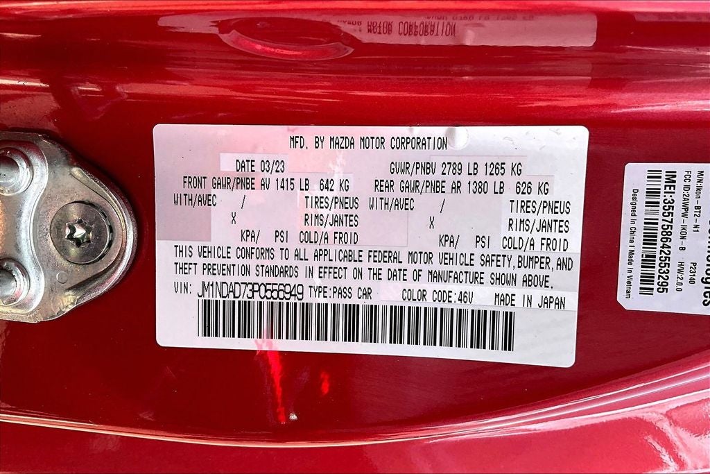 2023 Mazda Mazda MX-5 Miata Grand Touring