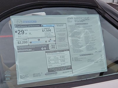 2025 Mazda Mazda MX-5 Miata Grand Touring