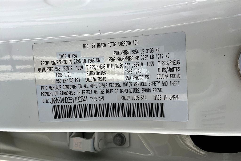 2025 Mazda Mazda CX-90 3.3 Turbo Select