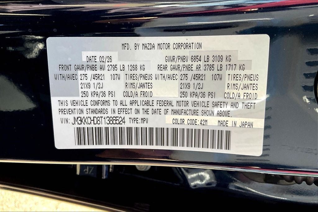 2026 Mazda Mazda CX-90 3.3 Turbo Premium