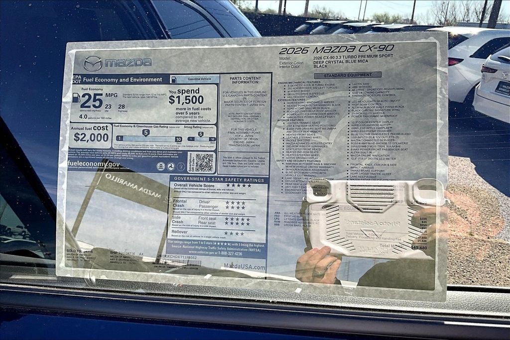 2026 Mazda Mazda CX-90 3.3 Turbo Premium