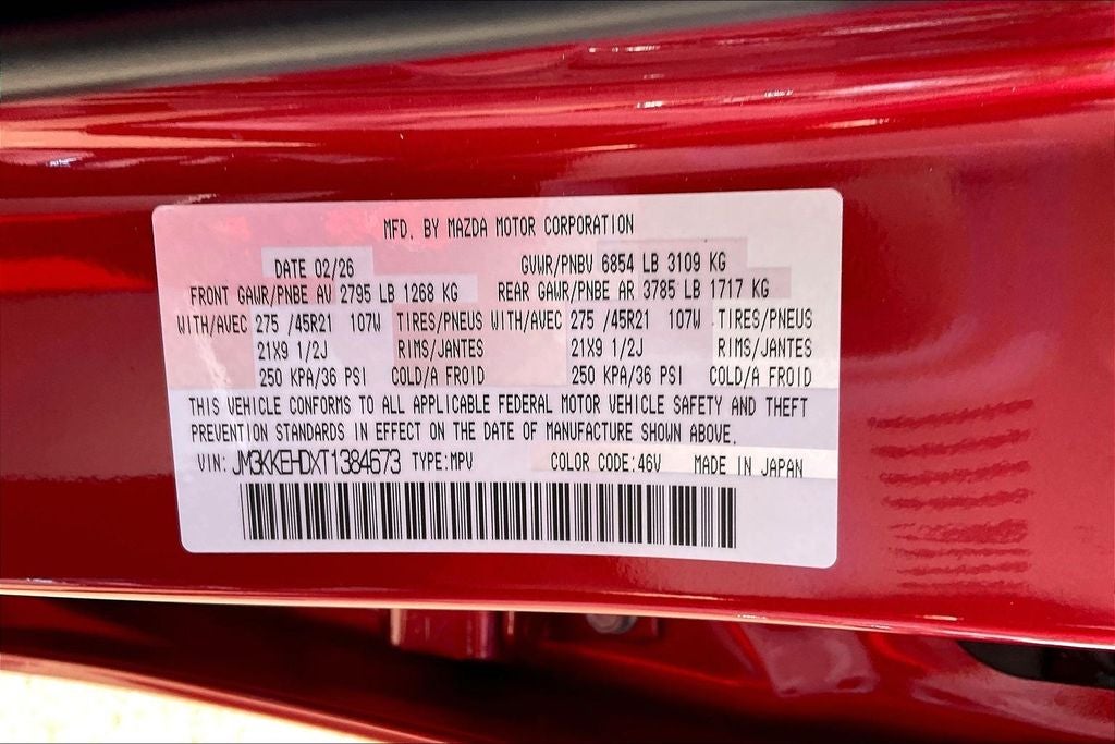 2026 Mazda Mazda CX-90 3.3 Turbo Premium Plus