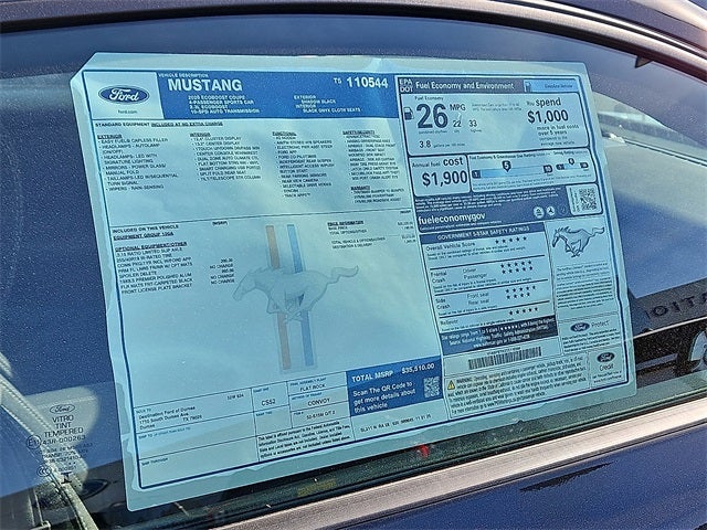 2026 Ford Mustang EcoBoost