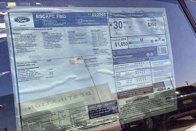 2026 Ford Escape Active