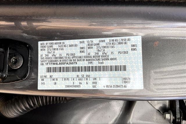 2025 Ford F-150 Tremor