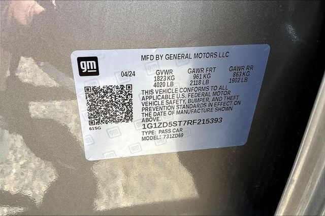 2024 Chevrolet Malibu LT 1LT