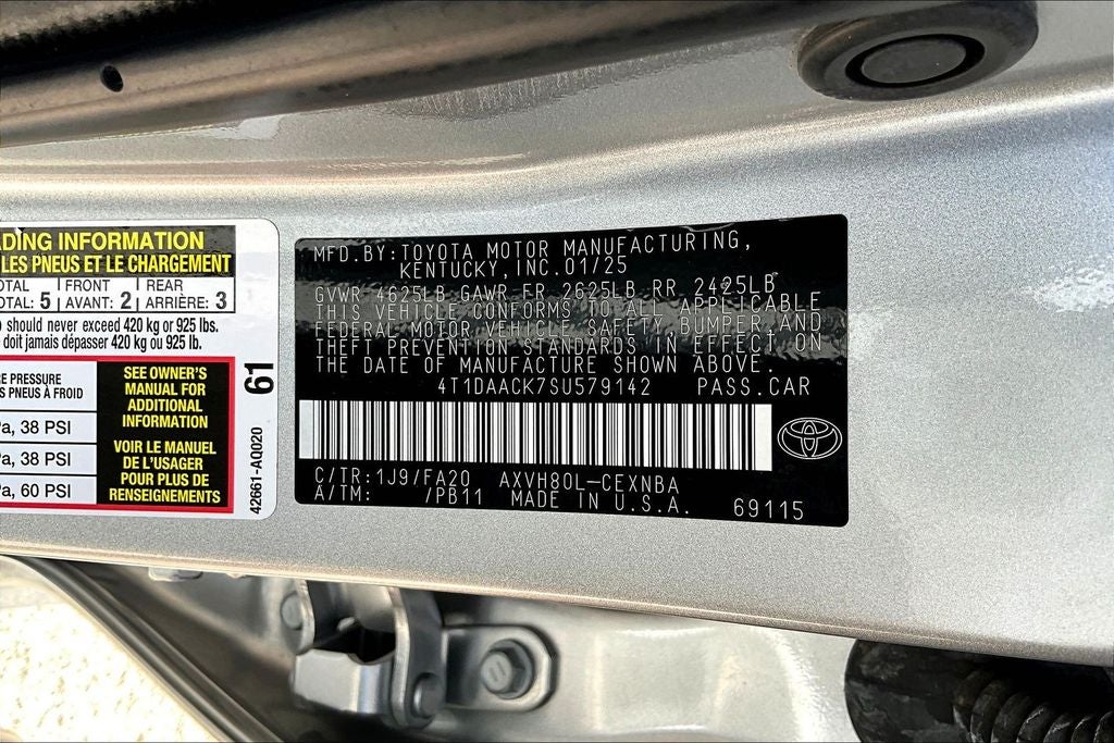 2025 Toyota Camry LE