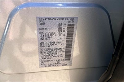 2024 Nissan Pathfinder SV