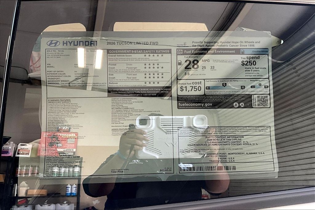 2026 Hyundai Tucson Limited