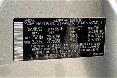 2023 Hyundai Santa Fe SEL