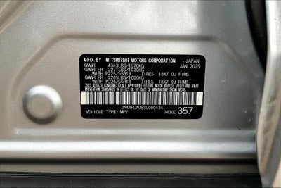 2025 Mitsubishi Outlander Sport 2.0 SE