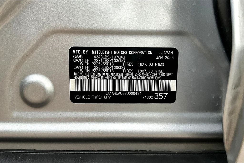 2025 Mitsubishi Outlander Sport 2.0 SE