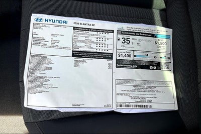 2026 Hyundai Elantra SE