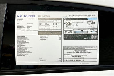 2026 Hyundai Elantra SE