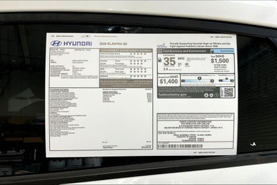 2026 Hyundai Elantra SE