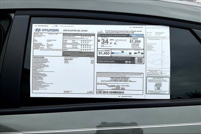 2026 Hyundai Elantra SEL Sport