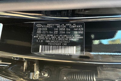 2026 Hyundai Elantra SEL Sport