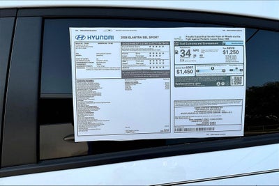 2026 Hyundai Elantra SEL Sport