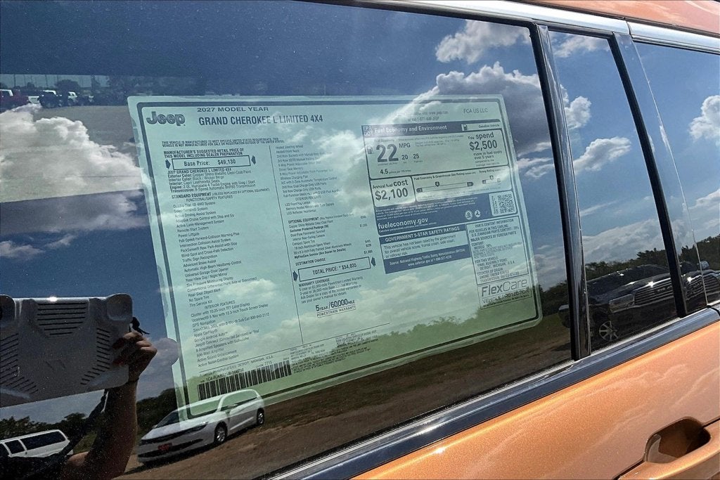 2027 Jeep Grand Cherokee L Limited
