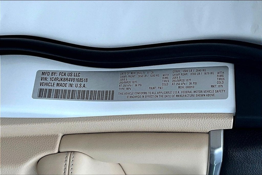 2027 Jeep Grand Cherokee L Limited