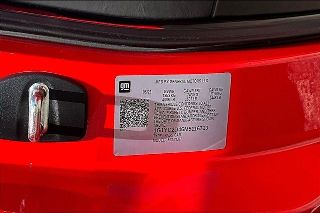 2021 Chevrolet Corvette Stingray 3LT