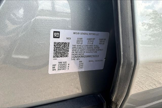 2024 Chevrolet Tahoe RST