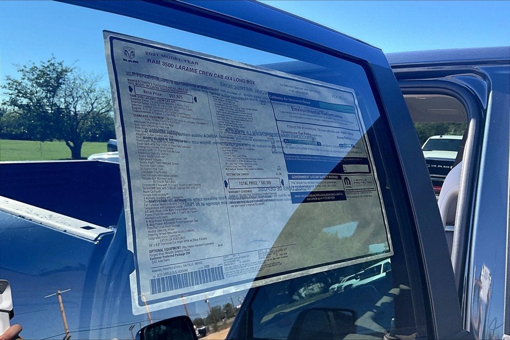 2027 RAM 3500 Laramie
