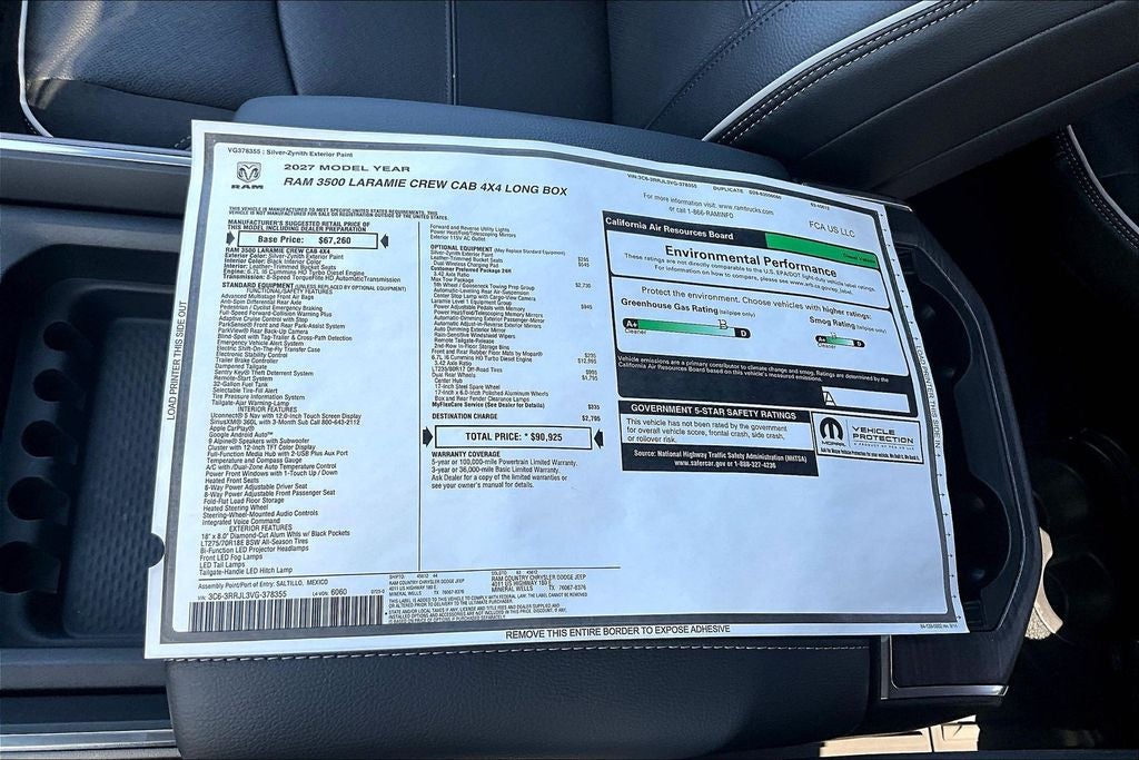 2027 RAM 3500 Laramie