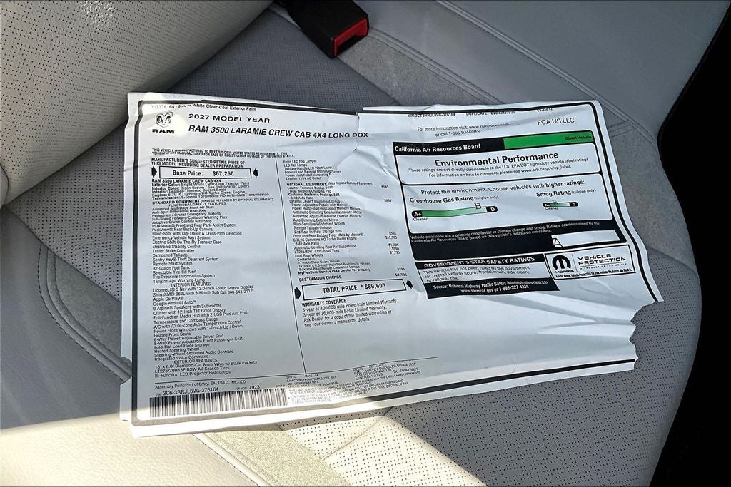 2027 RAM 3500 Laramie