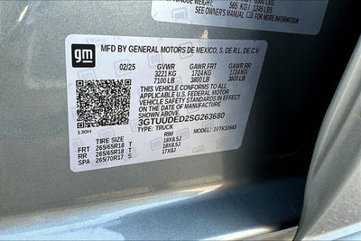 2025 GMC Sierra 1500 SLT