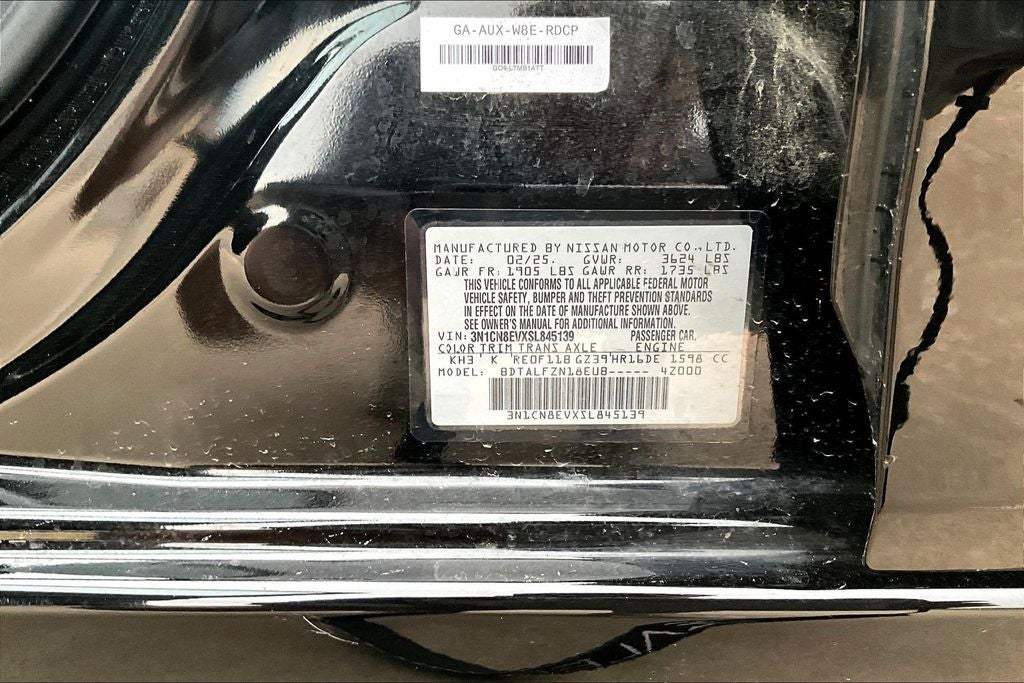 2025 Nissan Versa 1.6 SV