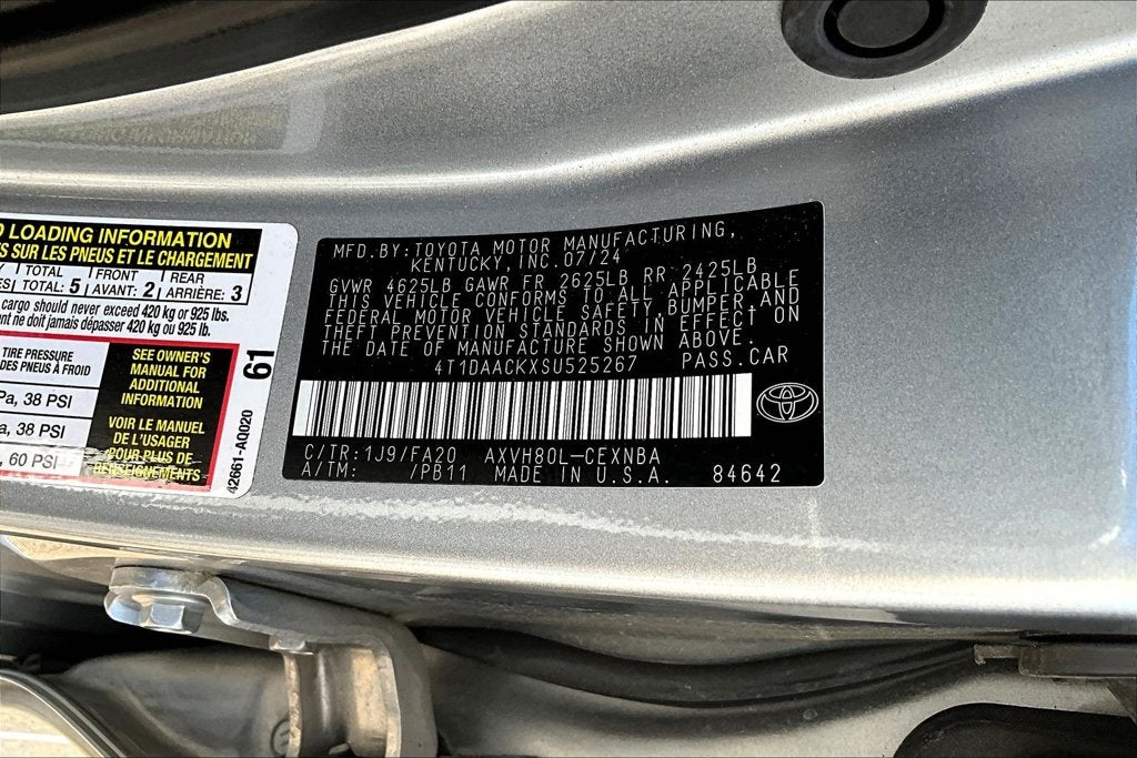 2025 Toyota Camry LE