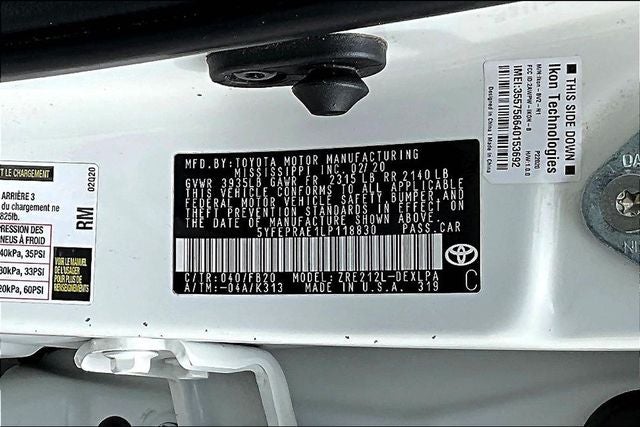 2020 Toyota Corolla LE
