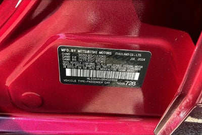 2024 Mitsubishi Mirage ES