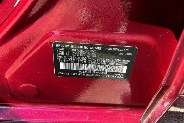 2024 Mitsubishi Mirage ES