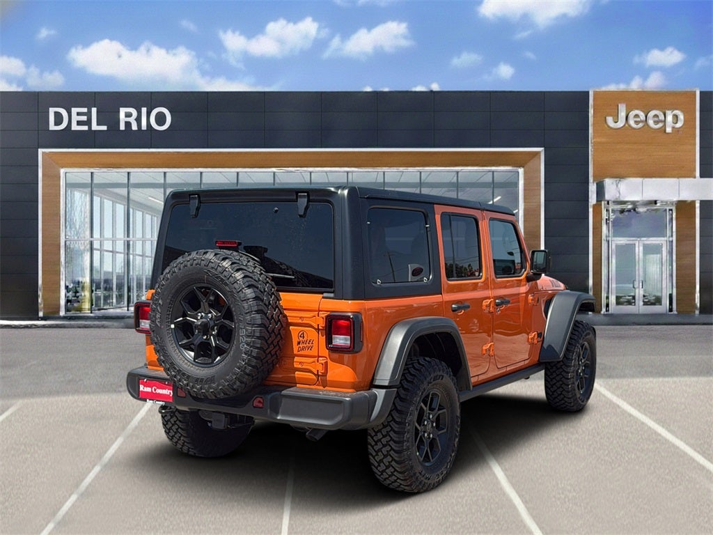 2025 Jeep Wrangler WRANGLER 4-DOOR WILLYS