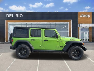 2025 Jeep Wrangler WRANGLER 4-DOOR WILLYS