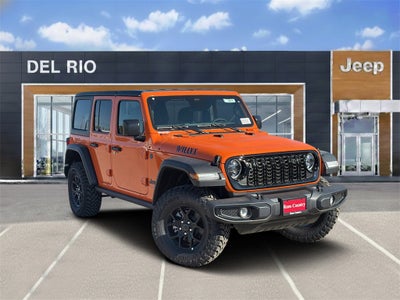 2025 Jeep Wrangler 4xe WRANGLER 4-DOOR WILLYS 4xe